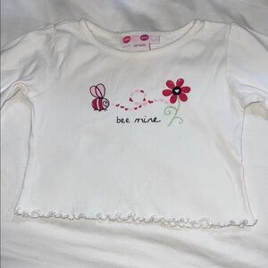 White Bee Mine Kids Shirt